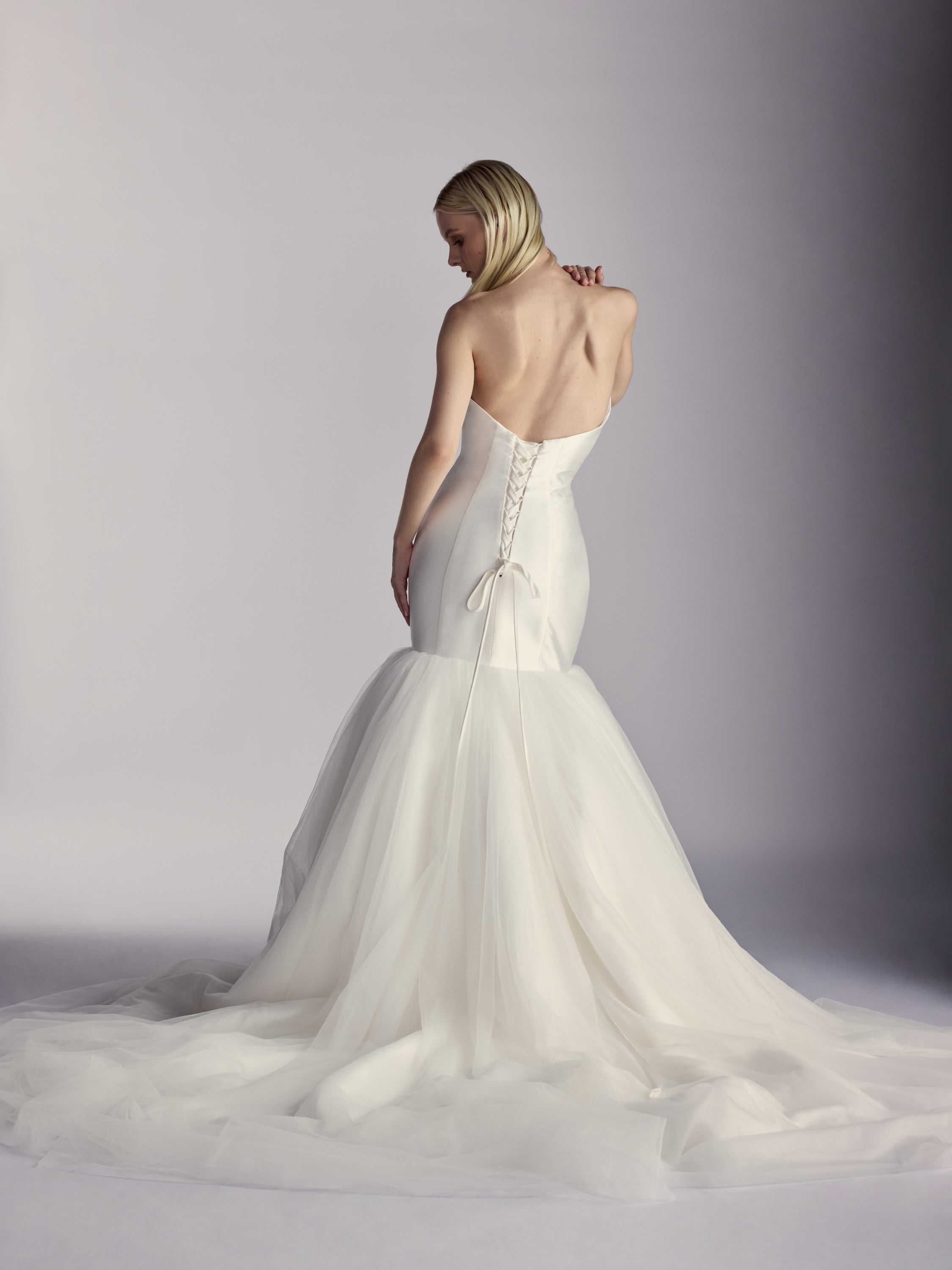 Aurelia — Architectural mikado mermaid ballgown